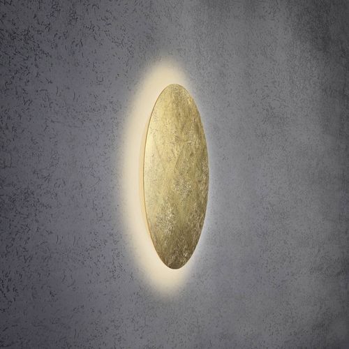 Escale Blade Applique Led, Feuille DOr, Ø 59 Cm