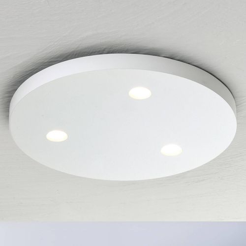 Bopp Close Plafonnier Led À 3 Lampes Rond Blanc