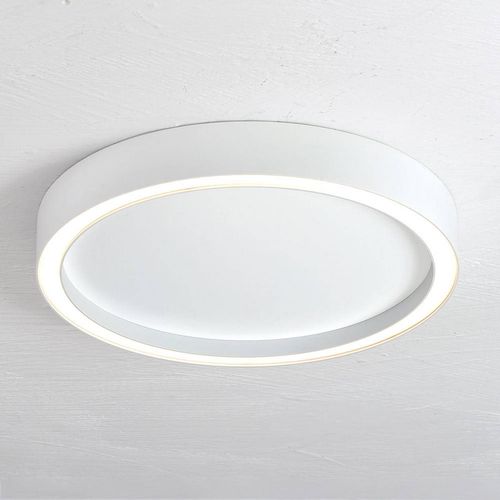 Bopp Aura Plafonnier Led Ø 40 Cm Blanc/Blanc