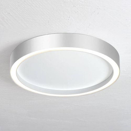 Bopp Aura Plafonnier Led Ø 40 Cm Blanc/Aluminium
