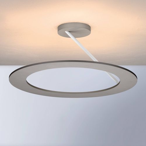 Bopp Stella Plafonnier 1 Anneau Ø 45 Cm Alu/Blanc