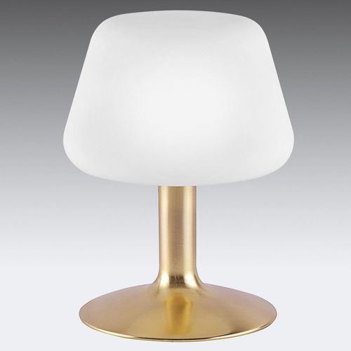 Till - Petite Lampe À Poser Led Avec Base Laiton
