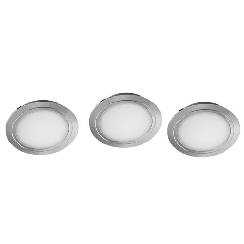 Set De 3 Spots Encastrables Led Cubic 68 Cf