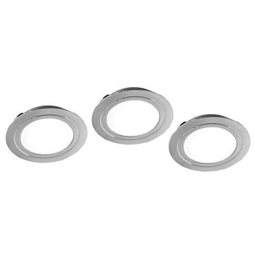 Set De 3 Spots Led Cubic 55 Ronds