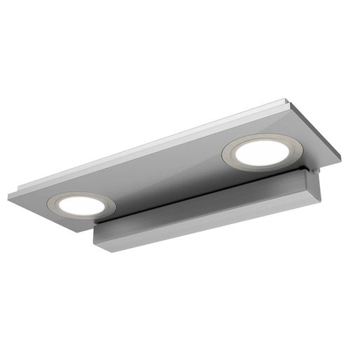 Applique Led À 2 Lampes Pano, Métallique