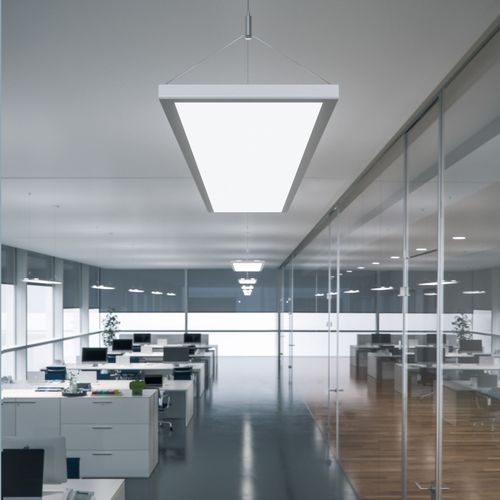 Suspension Led Idoo Pour Bureaux 49 W, Blanche