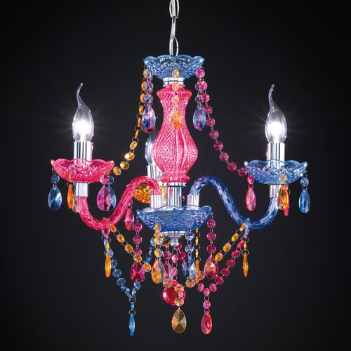 Lustre Coloré Perdita Pendeloques En Acrylique