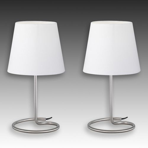 Set Moderne De Lampes À Poser Twin