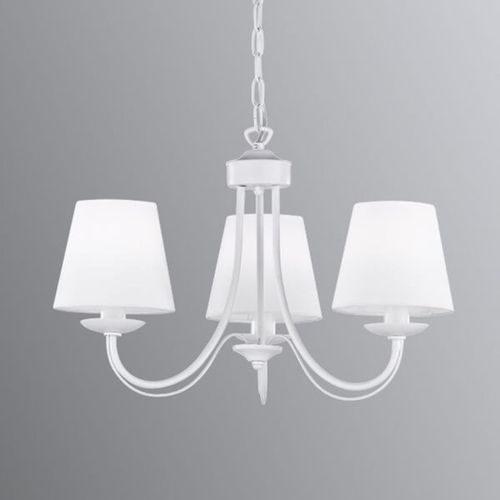 Cortez - Lustre Avec Abat-Jour Blancs