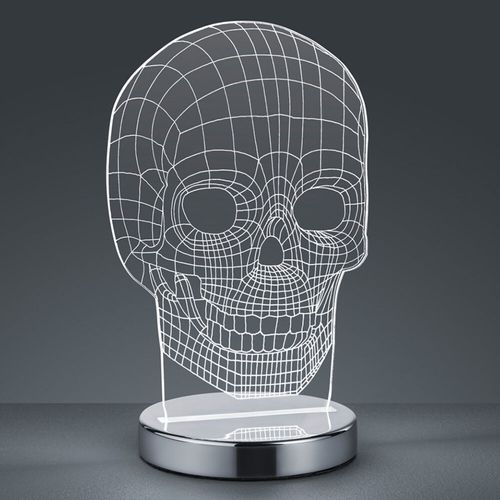 Couleur Commutable - Lampe À Poser Led Skull