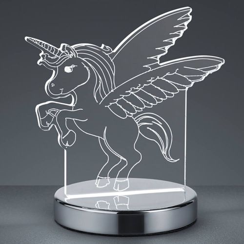 Lampe À Poser Karo 3d Hologramme À Motif Licorne