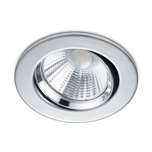 Spot Encastré Led Pamir Rond En Chromé