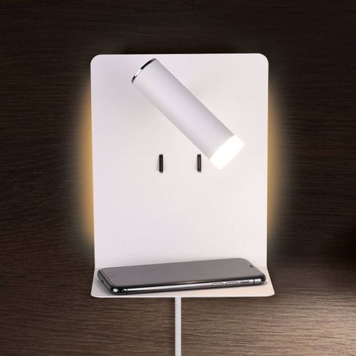 Applique Led Element Avec Surface Blanc Mat