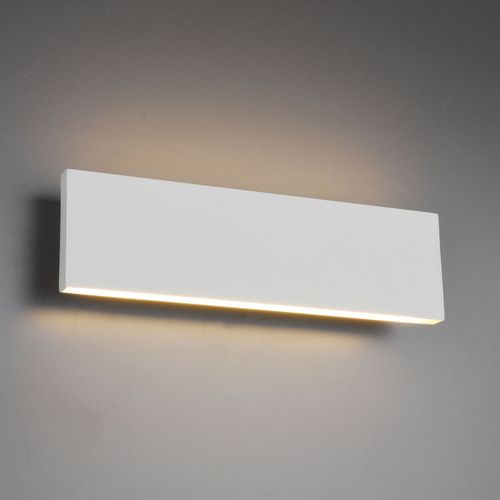 Applique Led Concha 28 Cm, Blanche