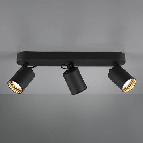 Spot Pour Plafond Pago À 3 Lampes, Noir