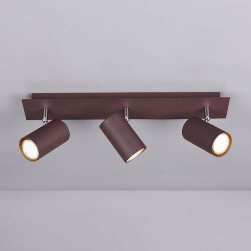 Spot Pour Plafond Marley, Rouille, 3 Lampes