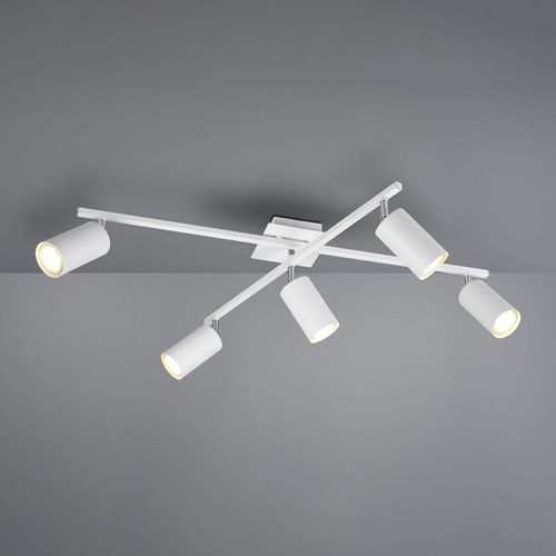 Spot Pour Plafond Marley, Blanc Mat, 5 Lampes