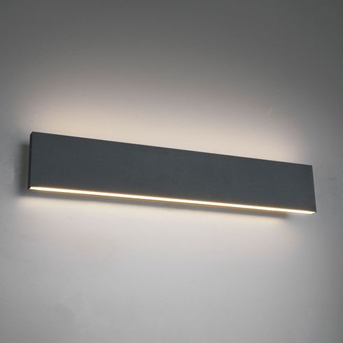 Applique Led Concha 47 Cm, Anthracite