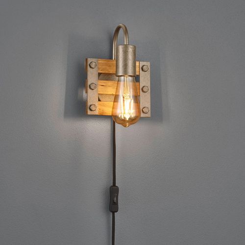 Applique Khan, Vintage, Câble + Fiche, 1 Lampe