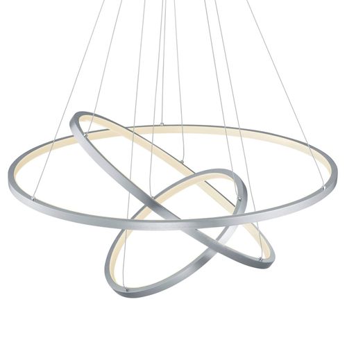 Trio Wiz Aaron Suspension Led, Nickel Mat