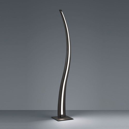 Lampadaire Led Salerno, Switchdim, Noir Mat