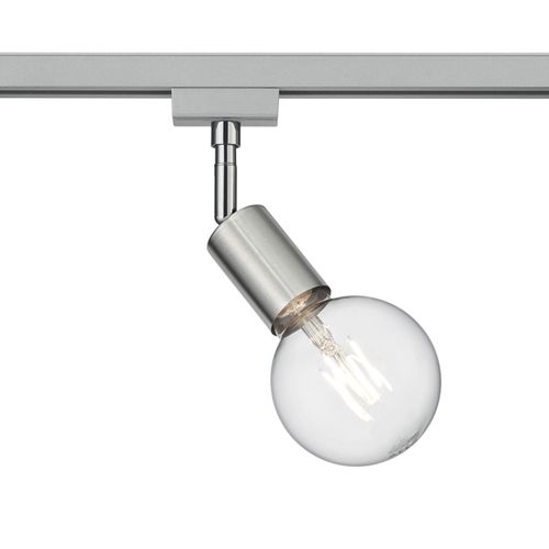Spot Biphasé Duoline 780101 E27, Nickel Mat