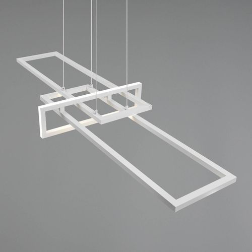 Suspension Led Salinas 4 000 K, Blanc Mat