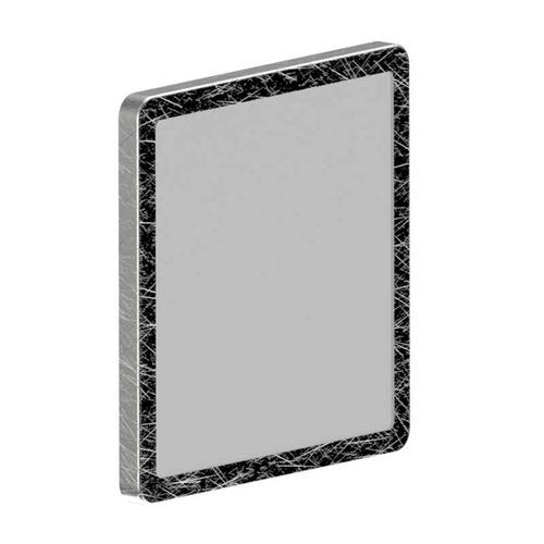 Lightme Applique Miroir Led Aqua Angulaire, Argent