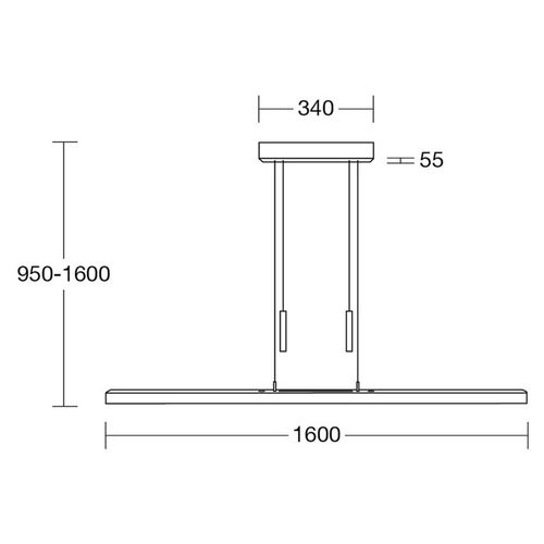 Herzblut Leonora Suspension Up&down 160 Cm Naturel