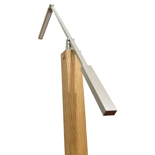 Herzblut Otto O Lampe À Poser Led Chêne Huilé