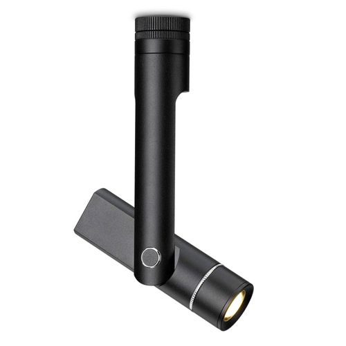 Oligo Hubble Spot Sur Rail Led 2 700 K Noir Mat