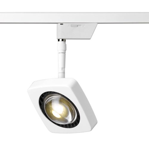 Oligo Kelveen Spot Sur Rail Led Bc 90° Blanc Mat