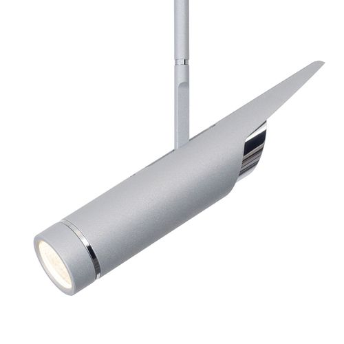 Oligo Aviation Spot Sur Rail 41° Chromé Mat 2 700k