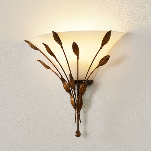 Applique Campana Au Décor De Feuilles