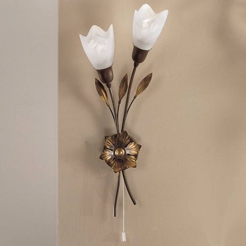 Applique Campana Longue Fleur À Droite