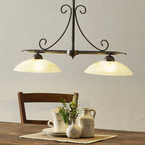 Suspension Dana Rustique À 2 Lampes