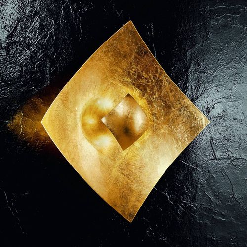 Applique Élégante Quadrangolo Avec Feuille D'or