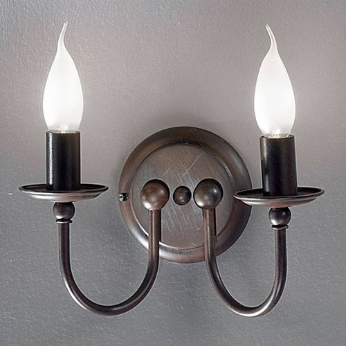 Applique Rustique Azienda À 2 Lampes