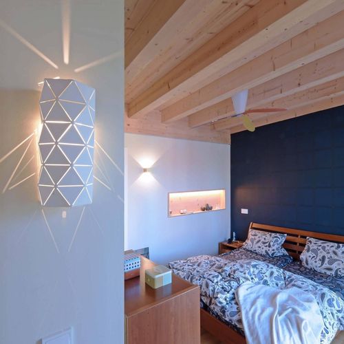 Applique Murale Asterope, Blanche
