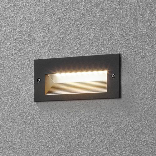 Bega 33053 Applique Led 3 000k Graphite 17 Cm