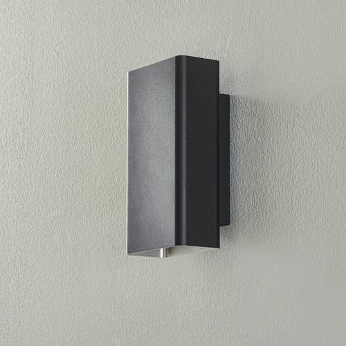 Bega Studio Line Applique Étroite Noire/Alu 22 Cm