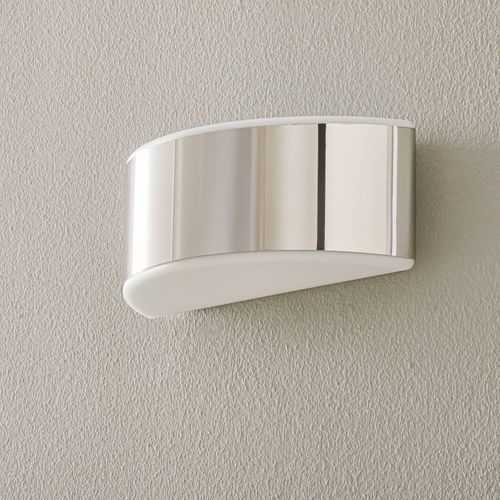 Bega Prima Applique Cache Acier Poli 25,4 Cm