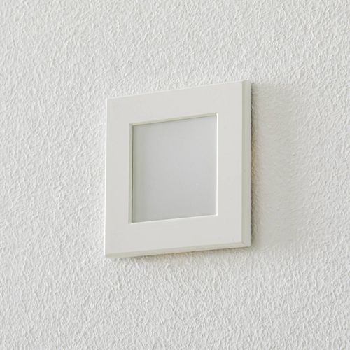 Bega Accenta Applique Angulaire Cadre Blanc 160 Lm