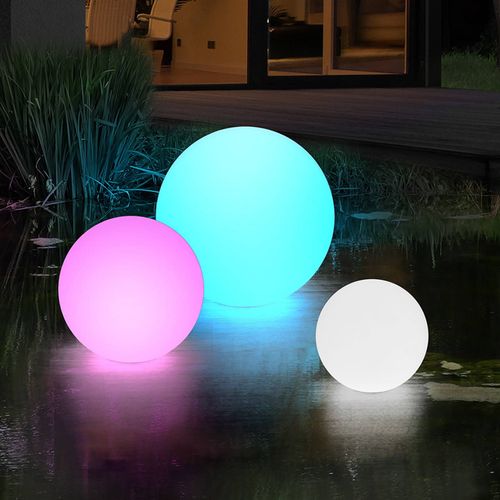 Rzb Hb 301 Boule Déco Led Rgbw Ip68 Ø20cm