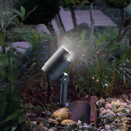 Rzb Hb 207 Spot Led Sur Piquet Ip65 10 W 830 47°