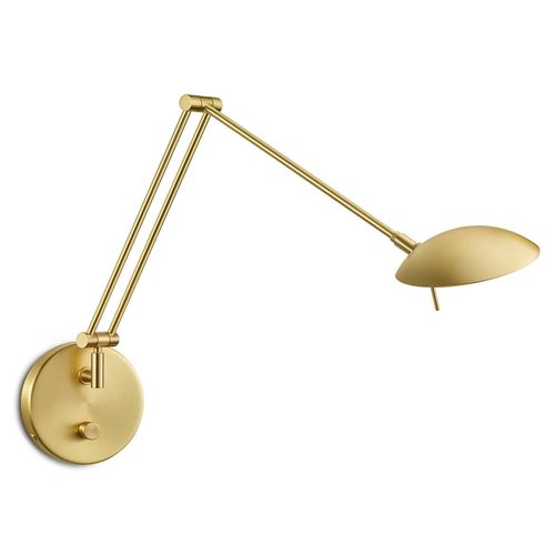 Applique Led Ninja Dimmable En Laiton Mat