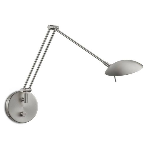 Applique Led Ninja, Nickel Mat, Variateur Rotatif