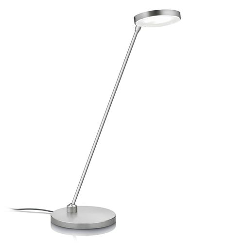 Lampe À Poser Led Thea-T, Nickel Mat