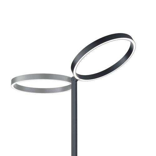 Lampadaire Led Lana Noir Avec Commande Par Gestes