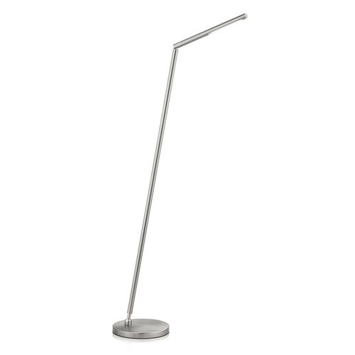 Lampadaire Led Dina-S Nickel Mat, Commande Gestes